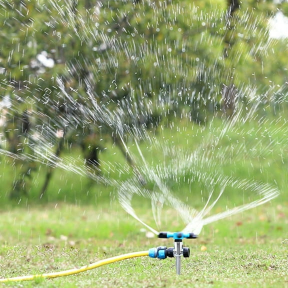 100Fens Degree Metal Floor Sprinkler,Automatic Rotating Sprinkler,Tandem Sprinkler