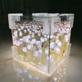 thumbnail image 1 of 100Fens Diy Three-Dimensional Night Light Sea Of Flowers Package To Send Girlfriend Girlfriend Gift Need To Be Manually Made Non-Finished Products, 1 of 2