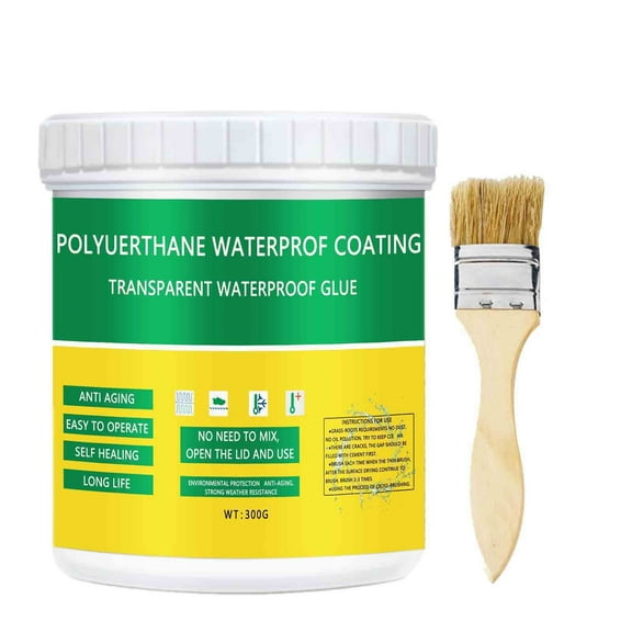 100Fens Exterior Wall Bathroom Toilet Floor Tile Penetrating Waterproofing Agent Wall Leak-proof Paint 300/500ml