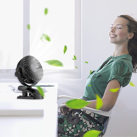 100Fens Fans For Everywhere Powerful Airflow Silent Oscillating Table Fan Bedroom Fan 720 Degree Adjustable Tilt 3 Speeds