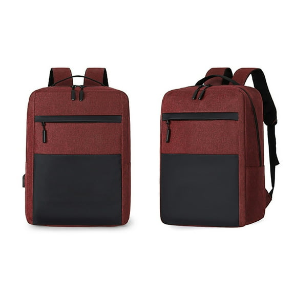 100Fens Fashion Three-Piece Backpack Backpack Male Business Usb Charging Laptop Bag High-Capacity Students Bag