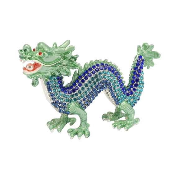 100Fens Feng Shui Dragon Statue Chinese Dragon Figurines New Year Dragon Sculpture 2024 Year Of The Dragon Figurine Ornament Attract Wealth And GoodLuck For Office Home