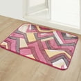 thumbnail image 1 of 100Fens Floral Print Washable Area Rugs Indoor Rugs for Entryway Non-Skid Throw Lightweight Kitchen Rugs Non Slip Soft Blue Print Bathroom Mats DoorMat Carpet for Bedroom Laundry Living Room Sink, 1 of 6
