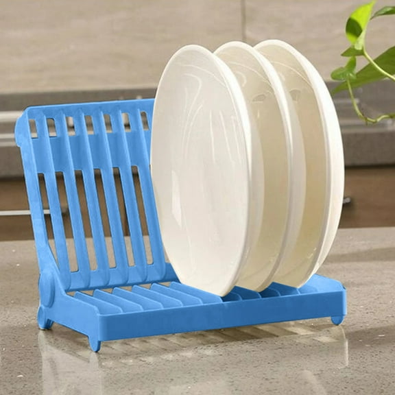 100Fens Foldable Drying Rack for Vegetable Fruit and Tableware, Kitchen Sink Organizer