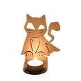 thumbnail image 1 of 100Fens Funny Shadow Candlestick Holder, Halloween Candle Holder Funny Halloween Decorations Bat Shadow Tea Light Scary Tea Light Candle Stands Decorations Fall&nbsp;Decor, 1 of 5