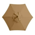 thumbnail image 1 of 100Fens Garden Umbrella Outdoor Stall Umbrella Beach Sun Umbrella Replacement Cloth 78.7 Inch Diameter With 6 Bones, 1 of 1