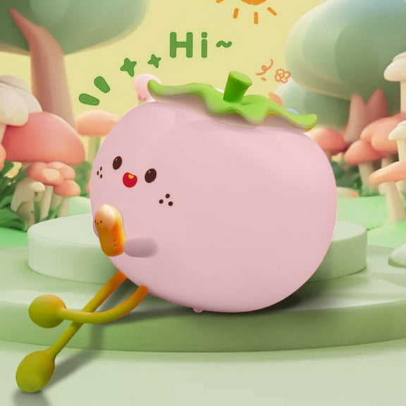 100Fens Good Persimmon Happens Colours Silica Gel Lamp Study Bedroom Bedside Night Light High Value Companion Sleep Pat Light