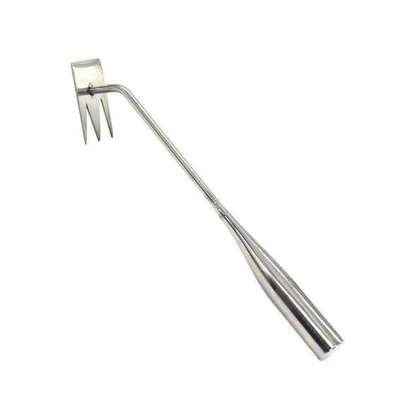 100Fens Grass Puller Flower Planting Household Gardening And Weeding Tools Grass Hooking Small Shovel Vegetable Shovel Stainless Steel Draft Opener