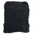 thumbnail image 1 of 100Fens Halloween Black Gauze Ghost Festival Decoration Tattered Cloth Ghost House Bar Thin Mesh Fine Gauze Ghost Festival Gauze Can Be Cut, 1 of 1