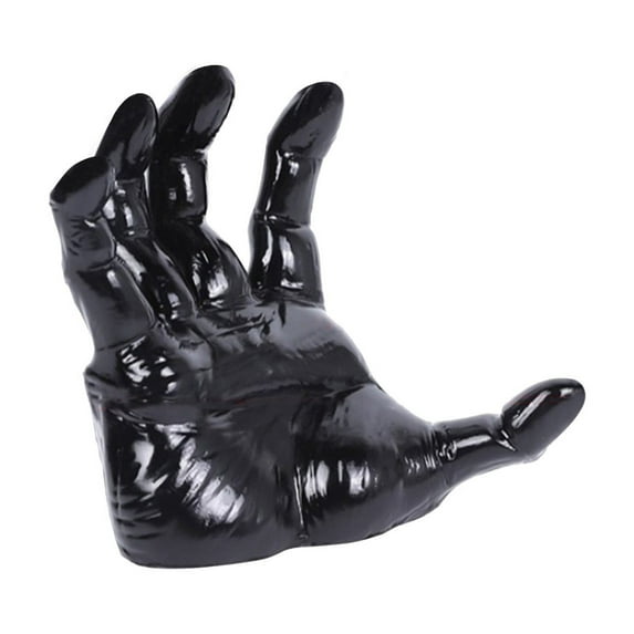 100Fens Halloween Decorations Indoor/Outdoor,Wall Mounted Creepy Reaching Hands with Candles, Life-Sized Horror Hands for Wall Decorations, Gothic Hanging Wall Art Sculpture