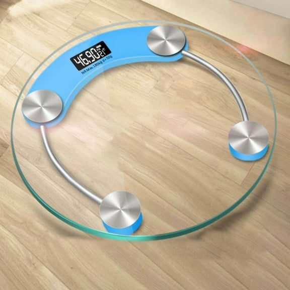 100Fens Home Charging 28Cm Transparent Circular Scale Intelligent Electronic Scale Scale Weighing Device