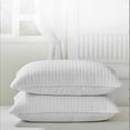 thumbnail image 1 of 100Fens Hotel Pillows Case - Queen Pillows Cover Luxury Bed Pillows for Sleeping Decoration Strip Breathable Cover Soft & Supportive Pillows for Side, Back or Stomach Sleepers, 1 of 8