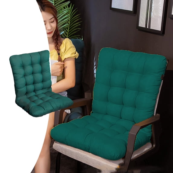 100Fens Indoor/Outdoor High Back Chair Cushion,Tufted, Replacement Cushions