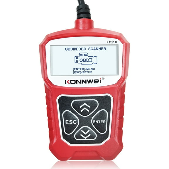 100Fens KONNWEI KW310 OBDII Diagnostic Scanner Vehicle Engine Diagnosis Reader