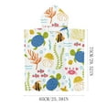 thumbnail image 1 of 100Fens Kids Beach Hooded Beach Changing Towel Swimming Wearable, 1 of 3