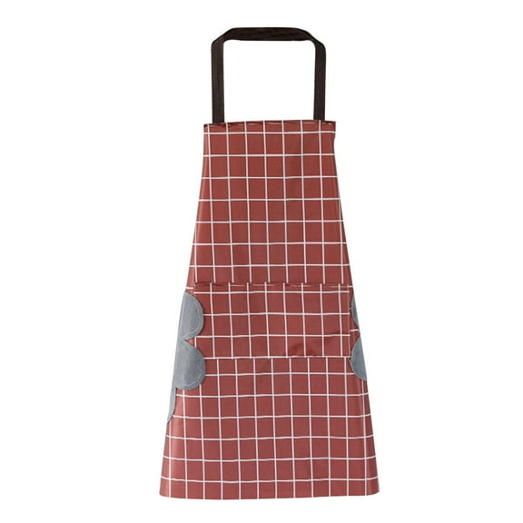 100Fens Kitchen Cooking Aprons, Adjustable Bib Soft Chef Apron with Large Pocket for Men Women Universal