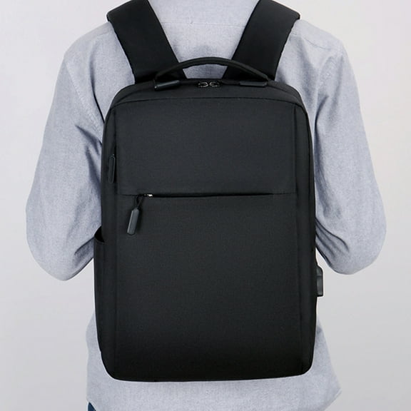 100Fens Laptop Backpacks, Anti Theft Backpack, Business Work Backpack for Men Women, Waterproof Backpack fits 15.6Inch Laptop Notebook With USB Charging Port
