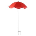 thumbnail image 1 of 100Fens Large Garden Parasol With Plant Stake Outdoor Sunlight Shade And Rain Protection Umbrella For Potted Plants, 1 of 5