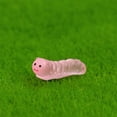 thumbnail image 1 of 100Fens Luminous Mini Worm Glow in The Dark Worm Figurine Cute Miniature Animals Ornaments for Dollhouse Fairy Garden Decoration Accessories DIY Craft Micro Landscape, 1 of 6