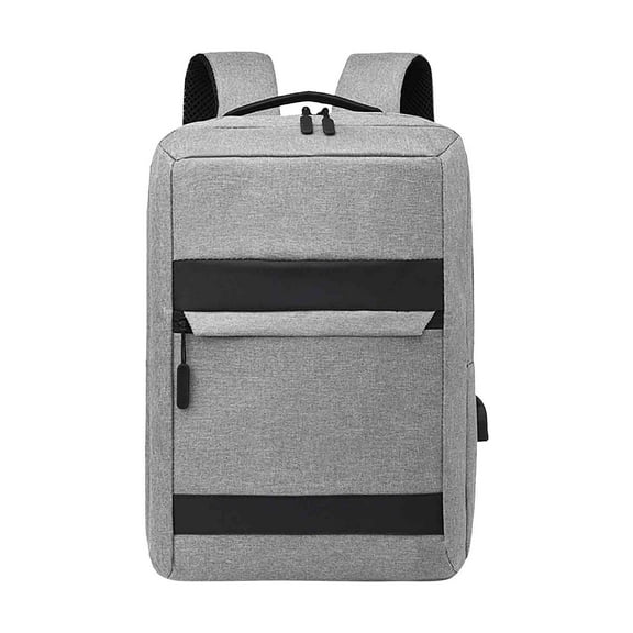 100Fens Men Backpack 15.6 In Usb Charging Laptop Computer Bag Casual Business