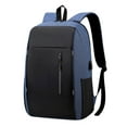 thumbnail image 1 of 100Fens Men Backpack 15.6 In Usb Charging Waterproof Laptop Computer Bag Casual Business, 1 of 1