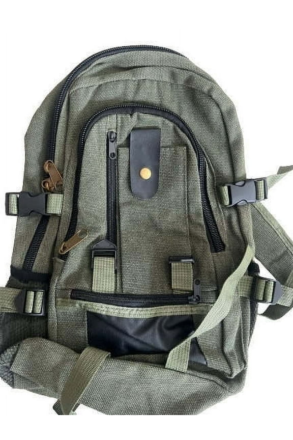 Men'S Backpack, Retro Leisure Travel Backpack, Canvas for Middle School Students
