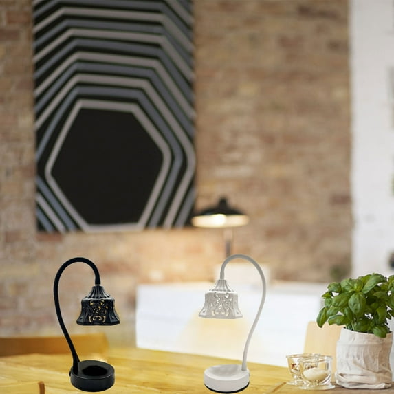 100Fens Metal,Candle Lamps,Dimmable Melting Candles,Hot Melting Heat Lamps,Scented Melting Candles,Tabletop Vintage Table Lamps (Candles Not Included)