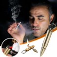 thumbnail image 1 of 100Fens Metal Matchstick Flint Fire Starter, Keychain Lighting Sticks Reusable Immortal Lighter for Camping Hiking Emergency Survival Gear, 1 of 9