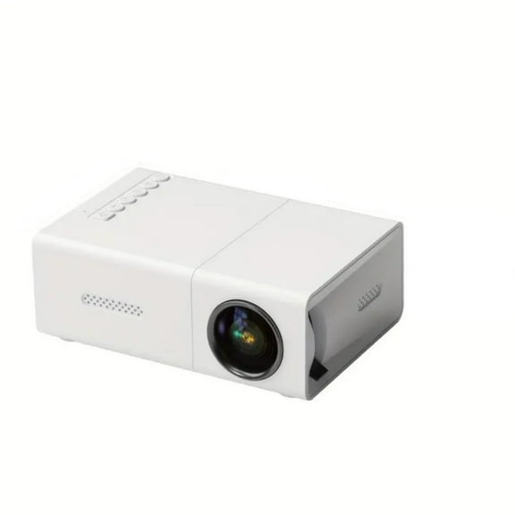 100Fens Mini Hd Led Projector- 3Dportable Black Or White Optional
