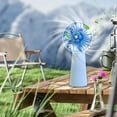 thumbnail image 1 of 100Fens Mini Portable Fan Silent Powerful Handheld Fan Cute Design 3 Speed Small Desk Fan With Base Lightweight Usb Rechargeable Fan, 1 of 6