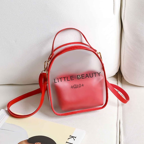 100Fens One Shoulder Crossbody Bag Leather Large Capacity Multi Compartment Women Bag