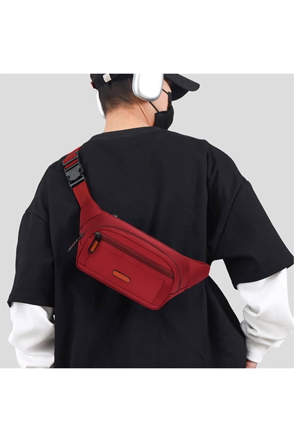 One Shoulder Messenger Bag Men Large Capacity Portable Chest Bag Shoulder Bag Outdoor Sports Backpack Men Riding Bag