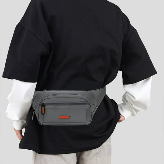 100Fens One Shoulder Messenger Bag Men Large Capacity Portable Chest Bag Shoulder Bag Outdoor Sports Backpack Men Riding Bag