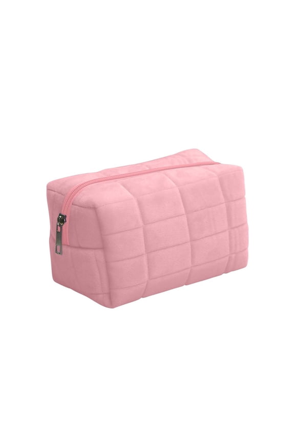 Pencil Case Canvas Cute Student Storage Bag Soft Multifunctional Cosmetic Bag Large Capacity Stationery Box