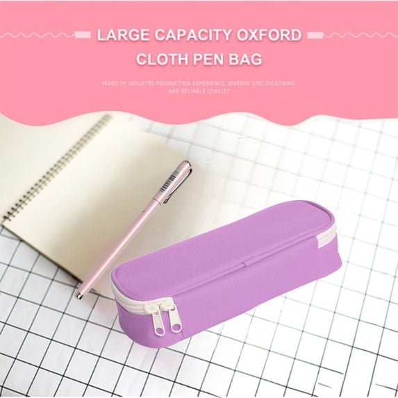 100Fens Pencil Case Oxford Cloth Pencil Case Large Capacity Student Pencil Case