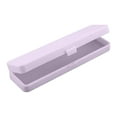 thumbnail image 1 of 100Fens Plastic Pencil Box Cute Pen Box Organizer Plastic Storage Box with Compact Size for Pencils, Erasers, Paper Clips and Other Small Stationery Supplies, 1 of 1