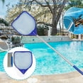 thumbnail image 1 of 100Fens Pool supplies Profession Leaf Rake Mesh Frame Net Skimmer Cleaner Swimming Pool Tool With 5 Assembly Rods Summer Pool Essentials, 1 of 9