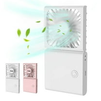 100Fens Portable Fan Mini Handheld And Foldable Usb Rechargeable 3 Speed Mode Personal Neck Fans For Women Baby Desk Bedroom Travel