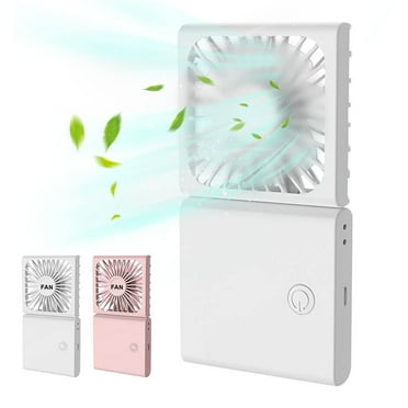 100Fens Portable Fan Mini Handheld And Foldable Usb Rechargeable 3 Speed Mode Personal Neck Fans For Women Baby Desk Bedroom Travel