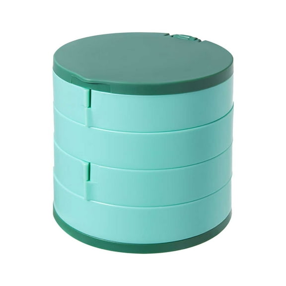 100Fens Rotating Earrings Earrings Jewelry Storage Box