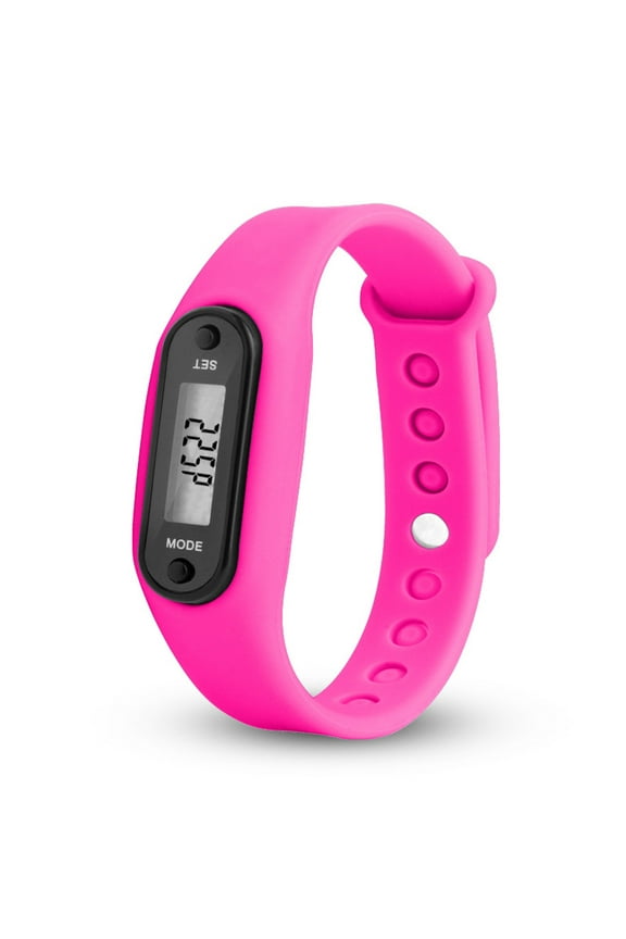 Run Step Watch Bracelet Pedometer Calorie Counter Digital Lcd Walking Distance