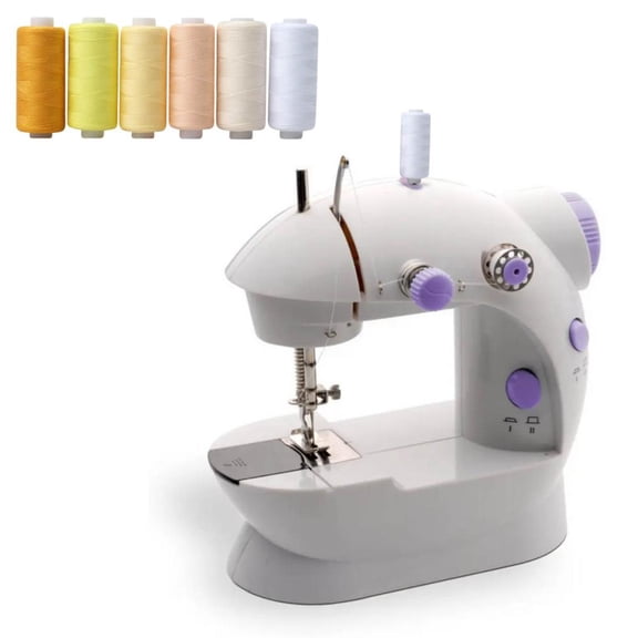 100Fens Sewing Thread 36 Colors Sewing Industrial Machine And Hand Stitching Cotton Sewing Thread (6 Color/Pack)