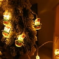 thumbnail image 1 of 100Fens Snowman Santa Claus Tree Holiday LED Lights Flashing Light String, 1 of 2