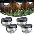 thumbnail image 1 of 100Fens Solar Fence Lights Solar Powered Outdoor Fence Lighting For Fence Step Stair Post Wall, 1 of 3