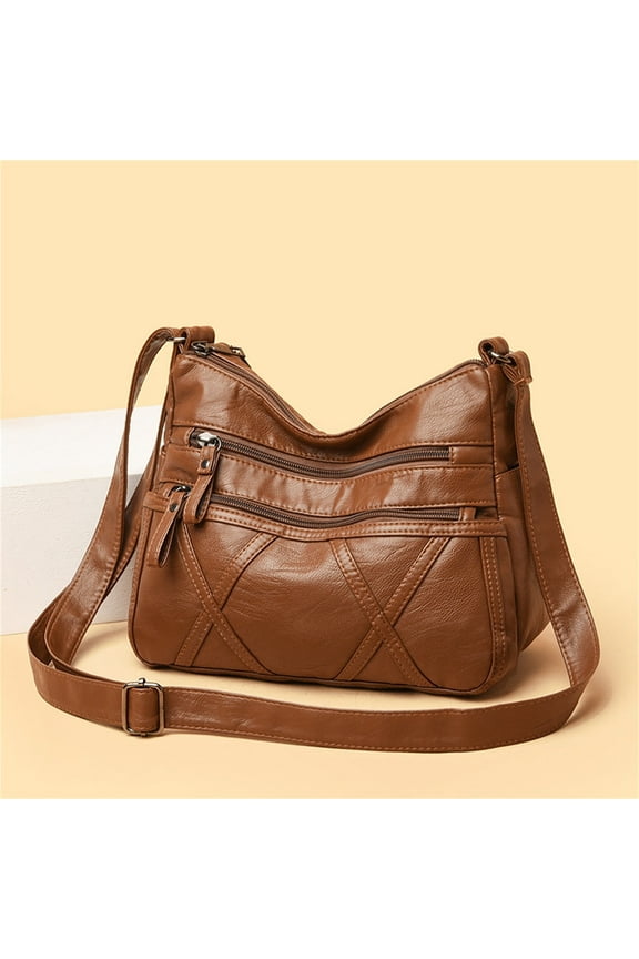 Solid Color Handbags for Women Crossbody Bags Large Shoulder Purse Soft with Adjustable Strap Ladies Handbags Womens Bags