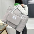 thumbnail image 1 of 100Fens Solid Color Travel Duffel Bag, Spirit/Frontier Personal Item, 16.14x13.18 Inches, Water-Resistant, Durable, 1 of 9