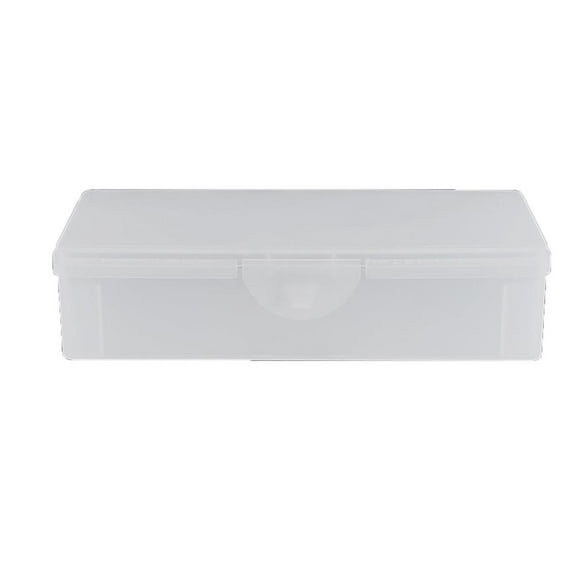 100Fens Storage Box Plastic Stationery Storage Box Portable Packaging Box Empty Box Storage Tool