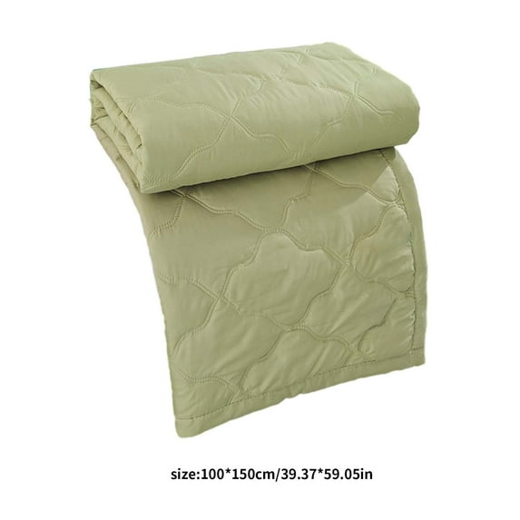 100Fens Summer Quilt, Skin-friendly Plain Printed Washed Cotton Ventilation Quilt Lightweight Quilt for Summer Ultra-Soft Microfiber Modern Style