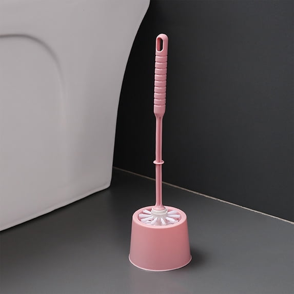 100Fens Toilet Bowl Brush and Compact Toilet Cleaner Brush Set for Bathroom Cleaning Compact Size for Storage and Organization