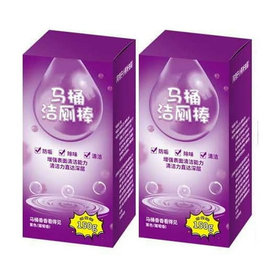 100Fens Toilet Cleaner Toilet Cleaner Bar Toilet Cleaner Large Capacity Blue Bubble Toilet Cleaner Bar Household Toilet Bowl Deodorization